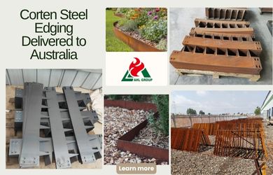 corten steel edging